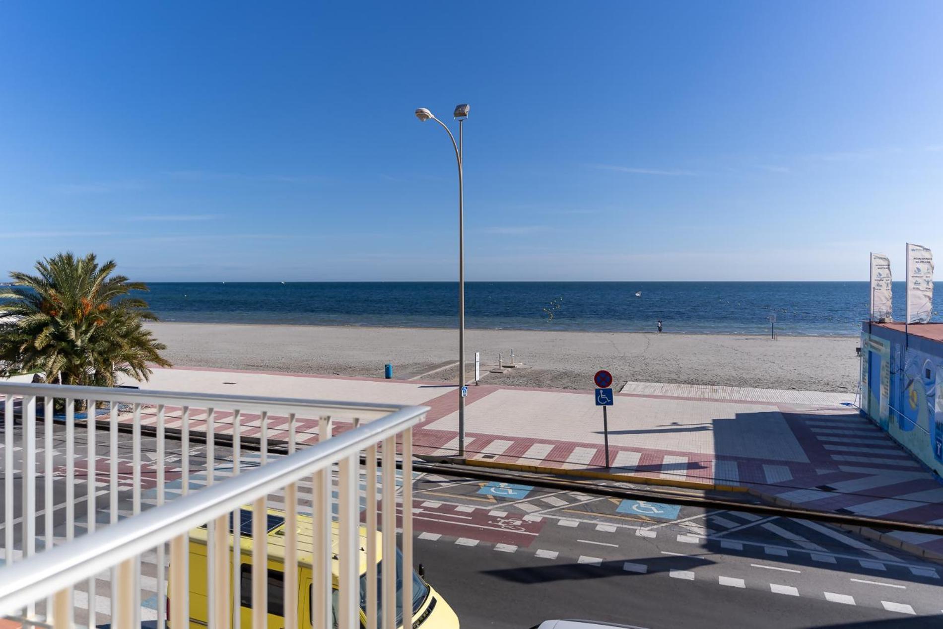 Rentafive Primera Linea Terraza Reformado Santa Pola Esterno foto