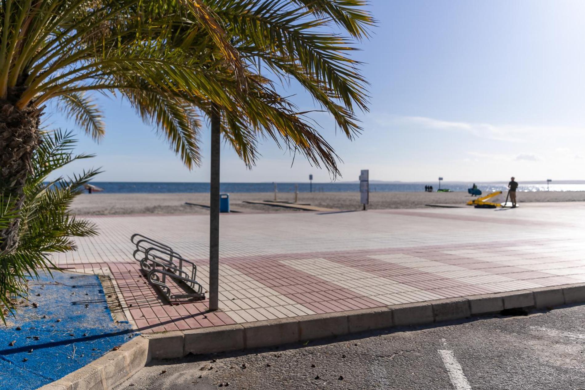 Rentafive Primera Linea Terraza Reformado Santa Pola Esterno foto
